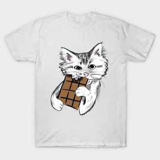 Christmas cat T-Shirt